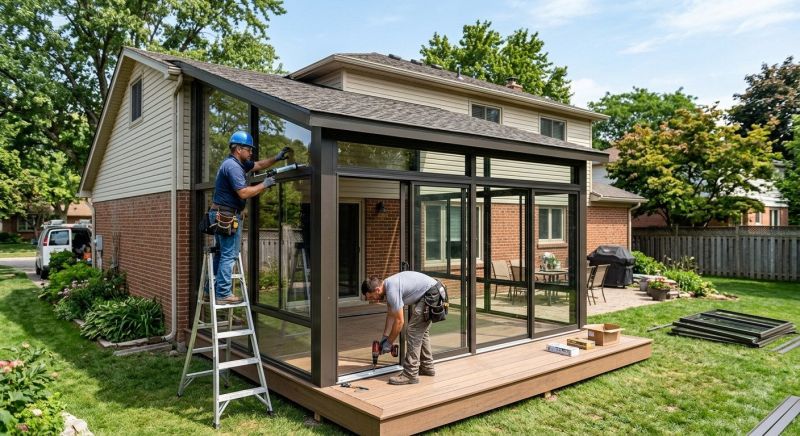 All Season Room Installation in Boulder, CO
