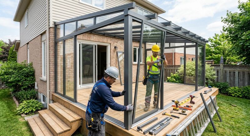Patio Enclosure Installation in Dallas, TX