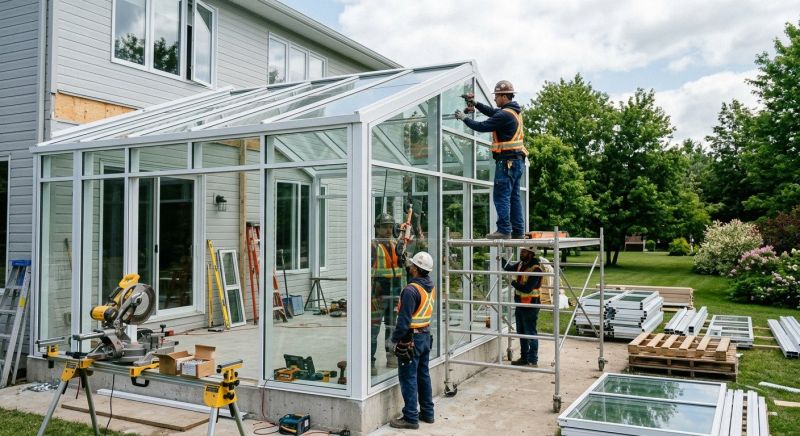Solarium Installation in Austin, TX