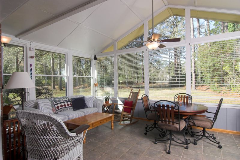 Sunroom with Deck Access
